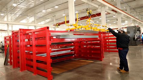 sheet metal storage racks